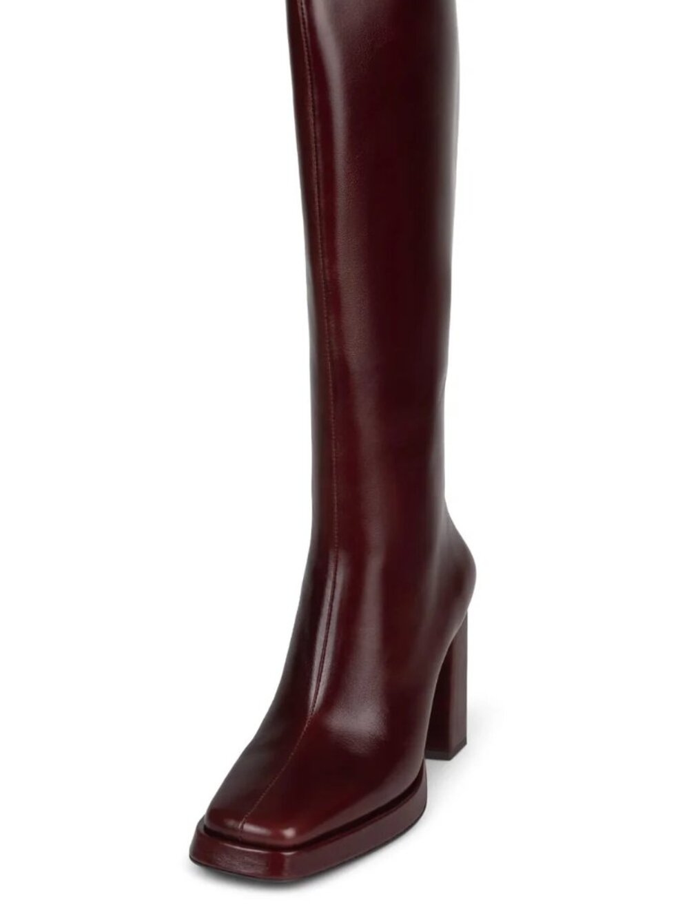Jeffrey Campbell MAXIMAL-3 Knee-High Boot in Espresso Sz: 7